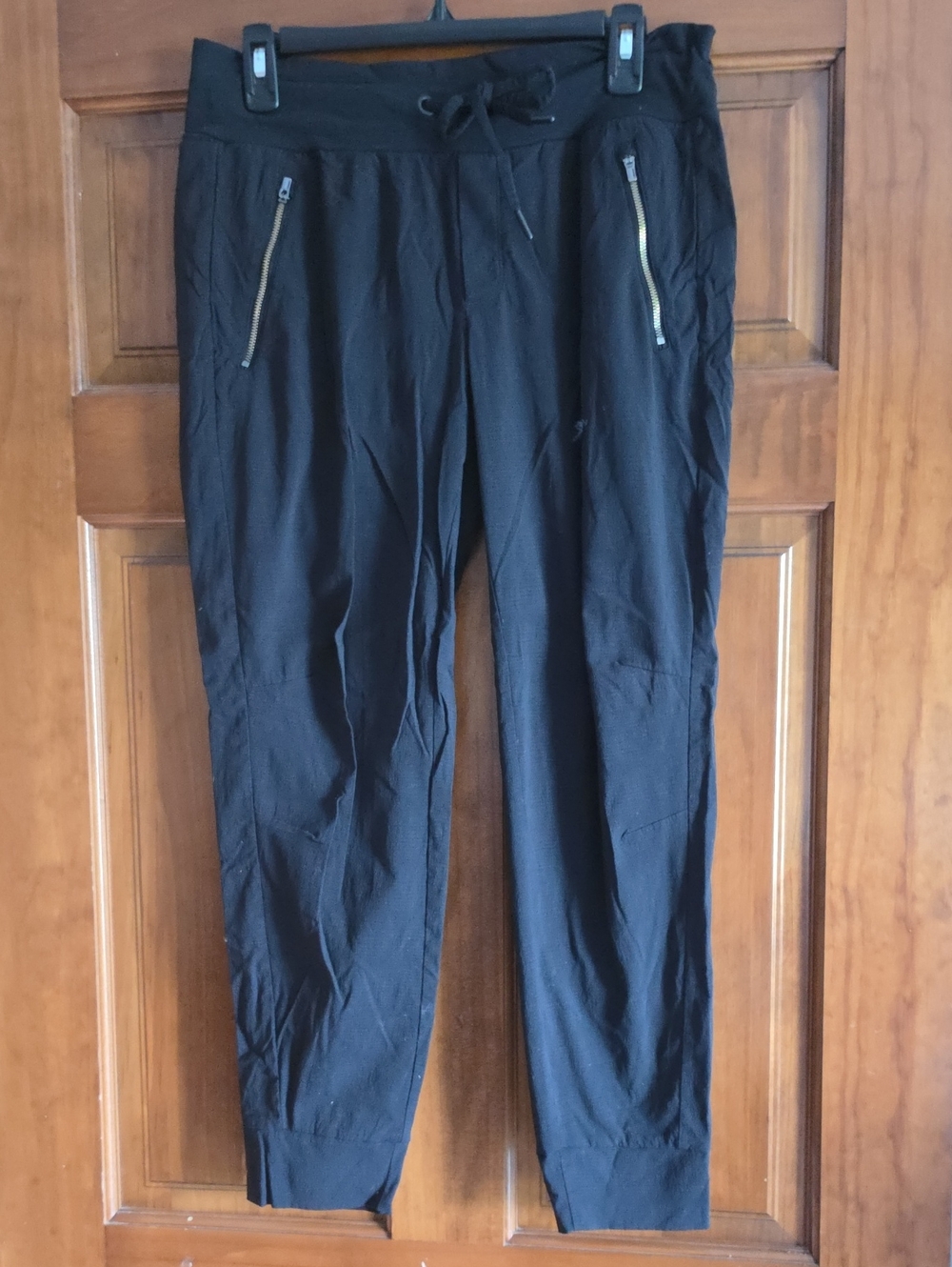 Athleta Black Women's Zip Pocket Joggers